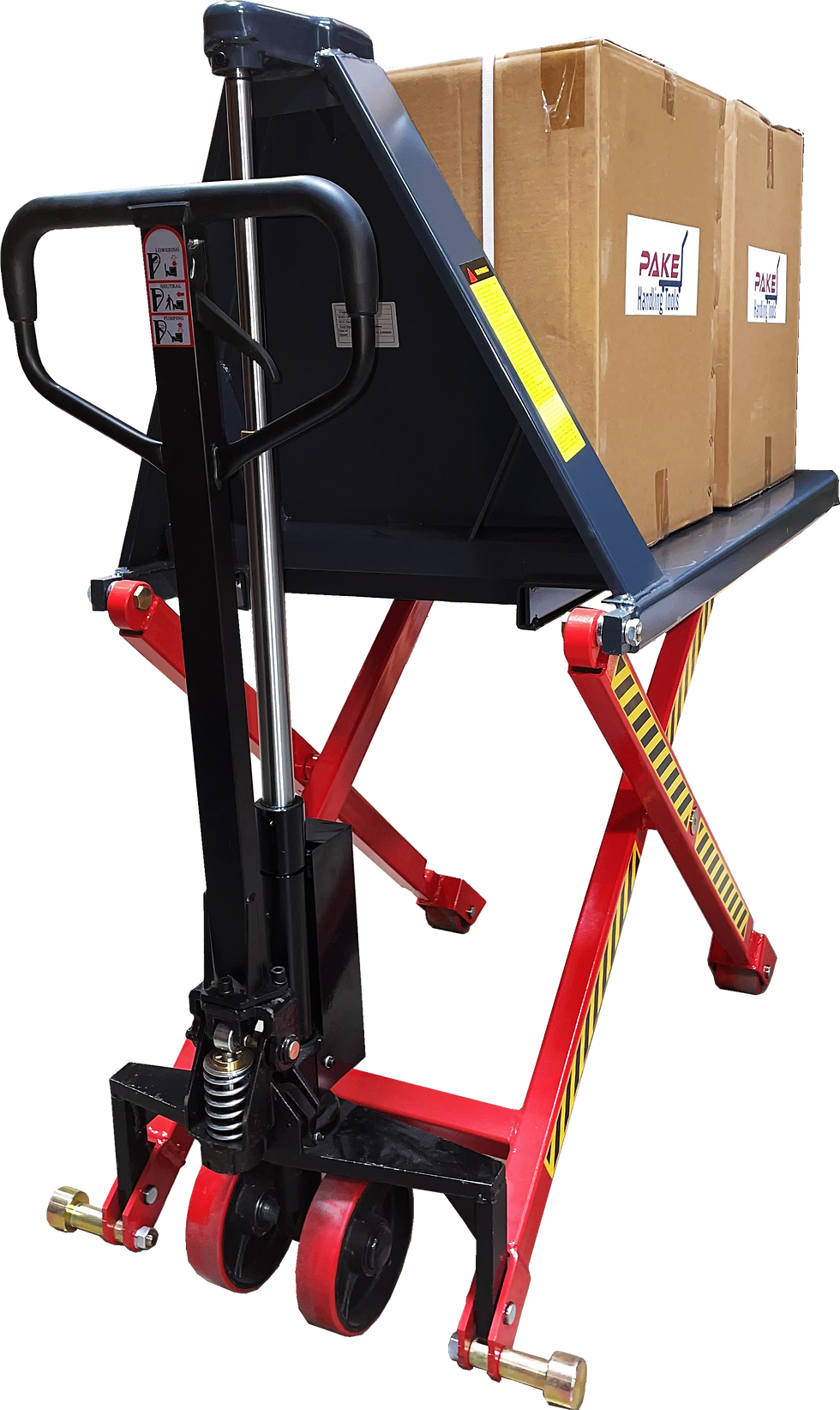 Thumbnail: Manual High Lift Truck 31-1/2" Max Lift Height, 3300lb, 27" x 45"