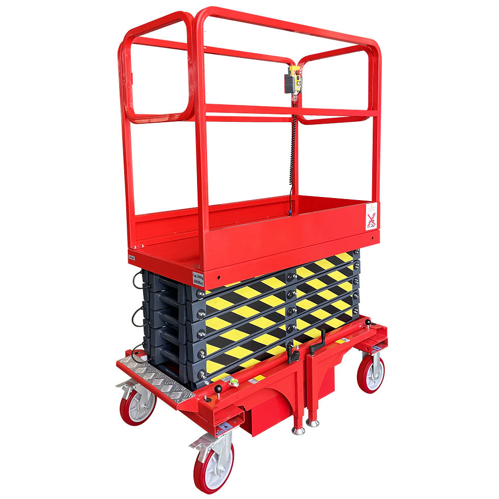 22 FEET MAX LIFT ELECTRIC SCISSOR LIFT MAN LIFT 660 lb Cap. | Pakebuy