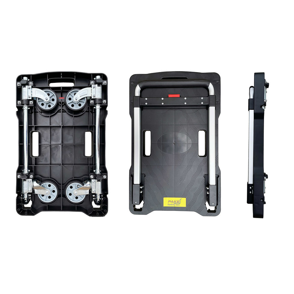 Thumbnail: Fold Flat Cart, Plastic, 300 lb. Cap, 26" x 16-1/4" x 36"