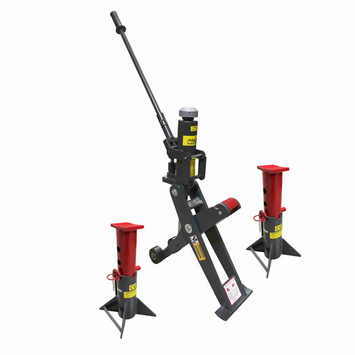 Hydraulic Forklift Jack With 2 Jack Stands, 8800 lb. Cap, 2.5" 16
