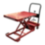 Thumbnail: Low Profile Auto-Shift Hydraulic Scissor Lift Cart, 400 Lb. Capacity
