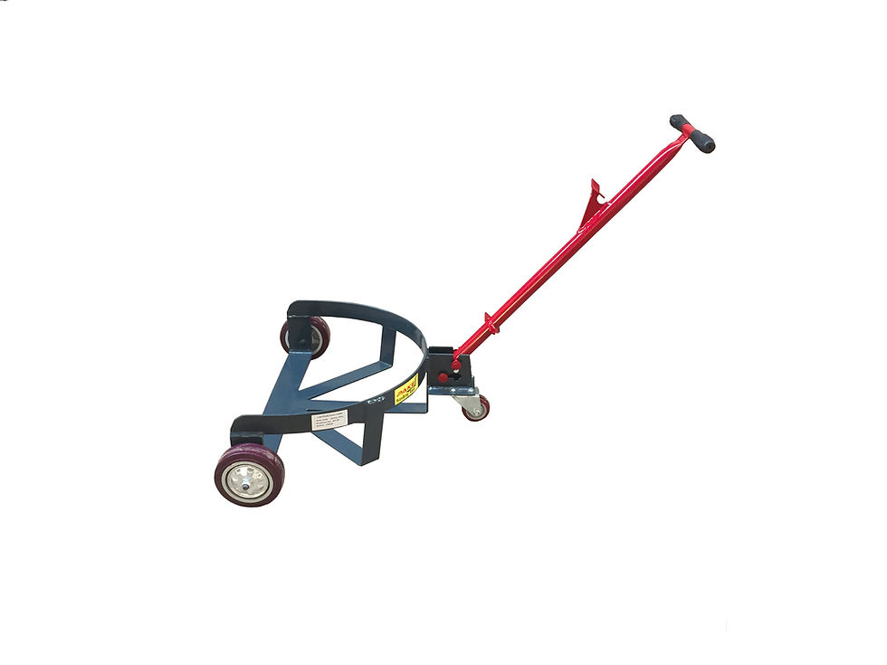 Thumbnail: Pake Handling Tools - Low Profile Drum Caddy, 1100 lbs Capacity