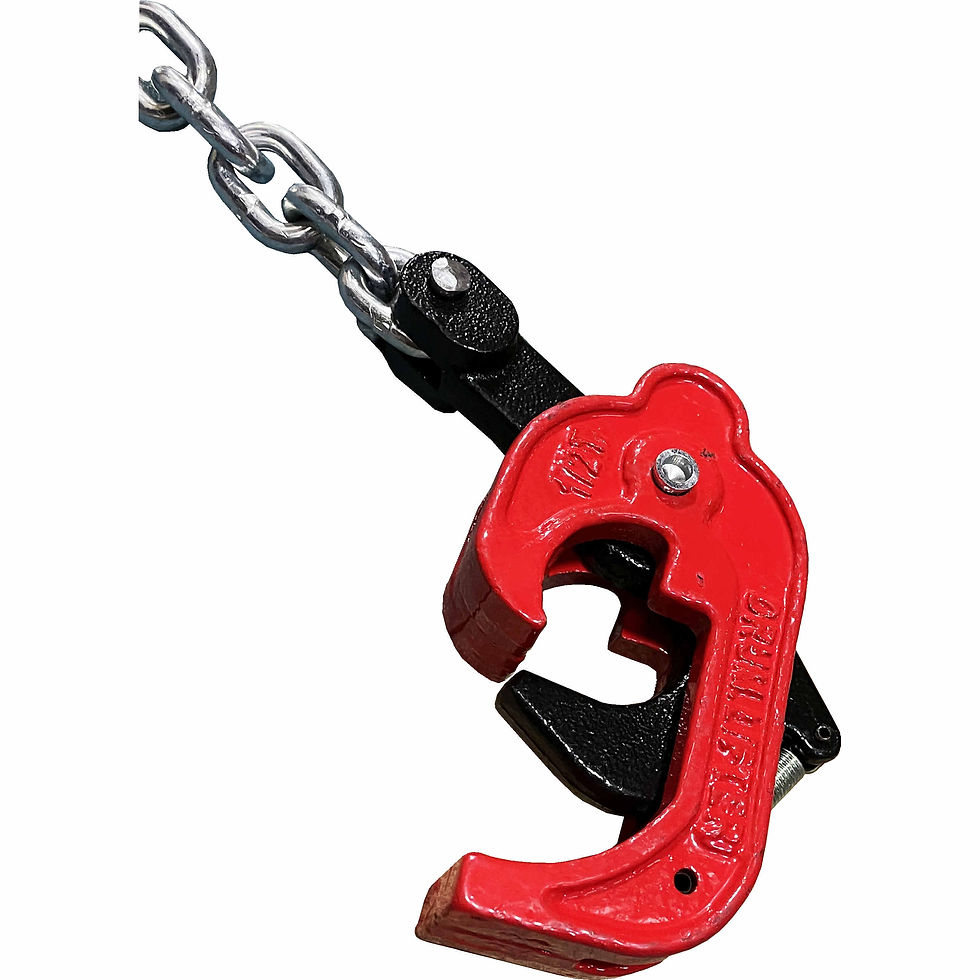 Thumbnail: Chain Drum Lifter, 2000 lb. Capacity, Grade 80 Chain