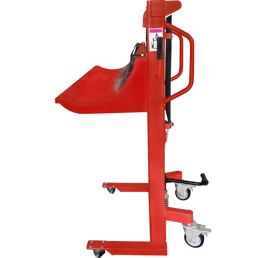 Thumbnail: Roll Lifting Truck, 880lbs Cap., 19-1/2" Roll Dia., 52" Lift Height