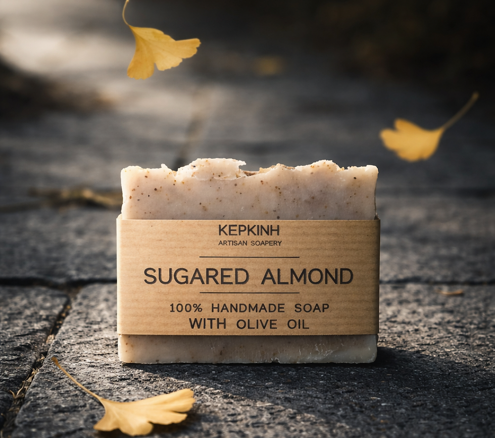 sugared almond soap