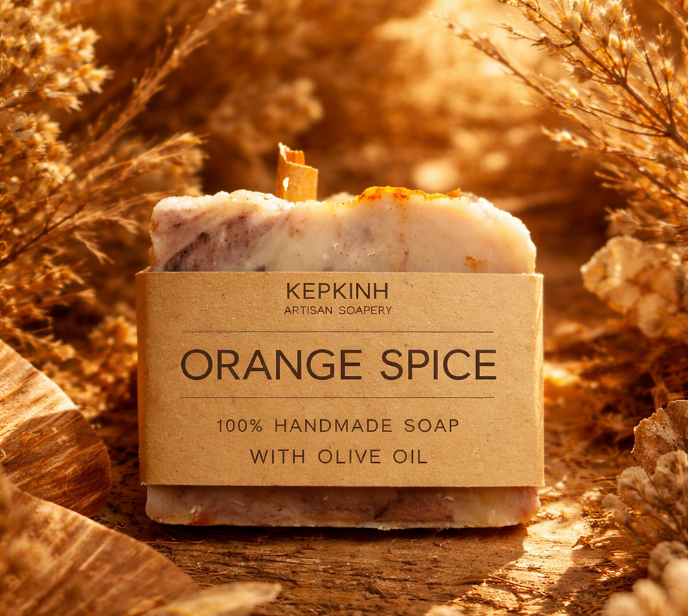 orange spice soap