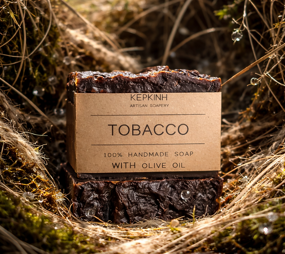 tobacco body and face soap