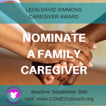 caregivers outreach nominate a family caregiver