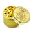 Thumbnail: Herb Mills 3/4 Parts Zinc Alloy 40mm Tobacco Gold Herbal Grinder
