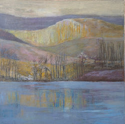 le lac gelé,