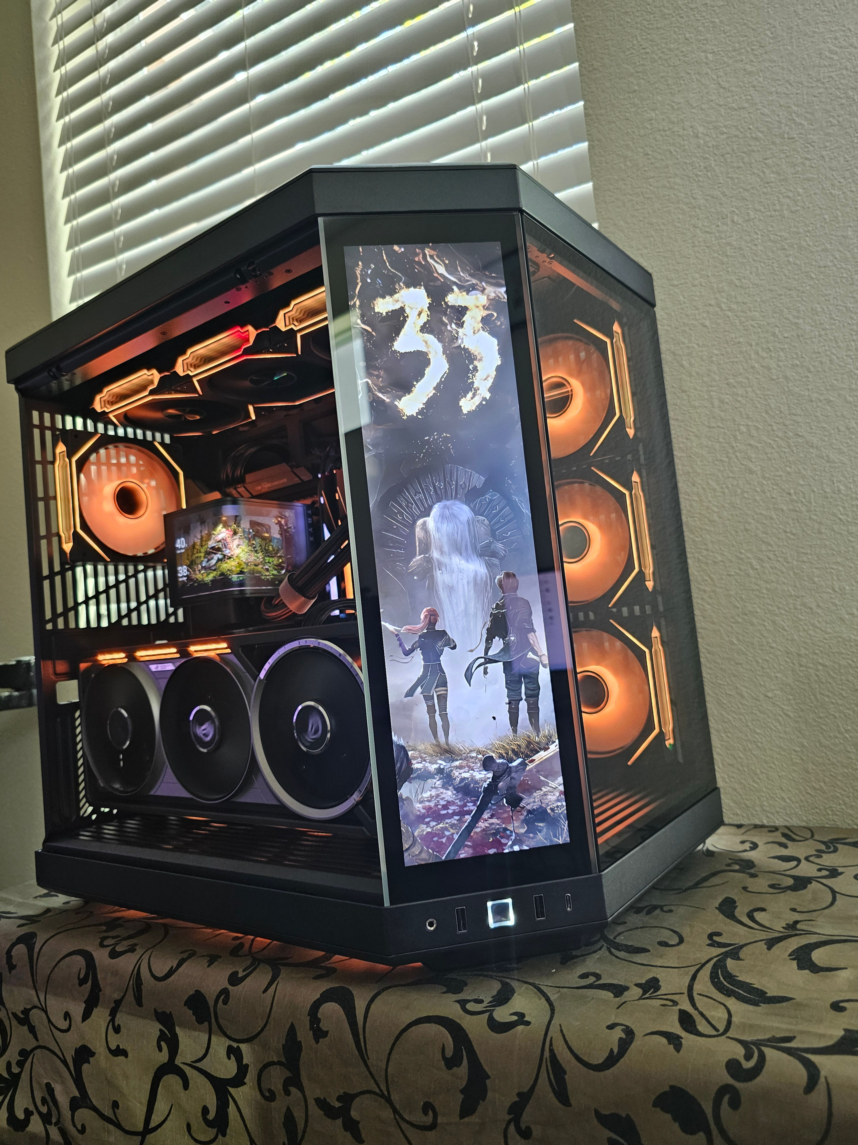 🖤RTX 5080 ROG Astral • Ryzen 7 9800X3D • Tryx AIO • 2TB • Hyte Y70