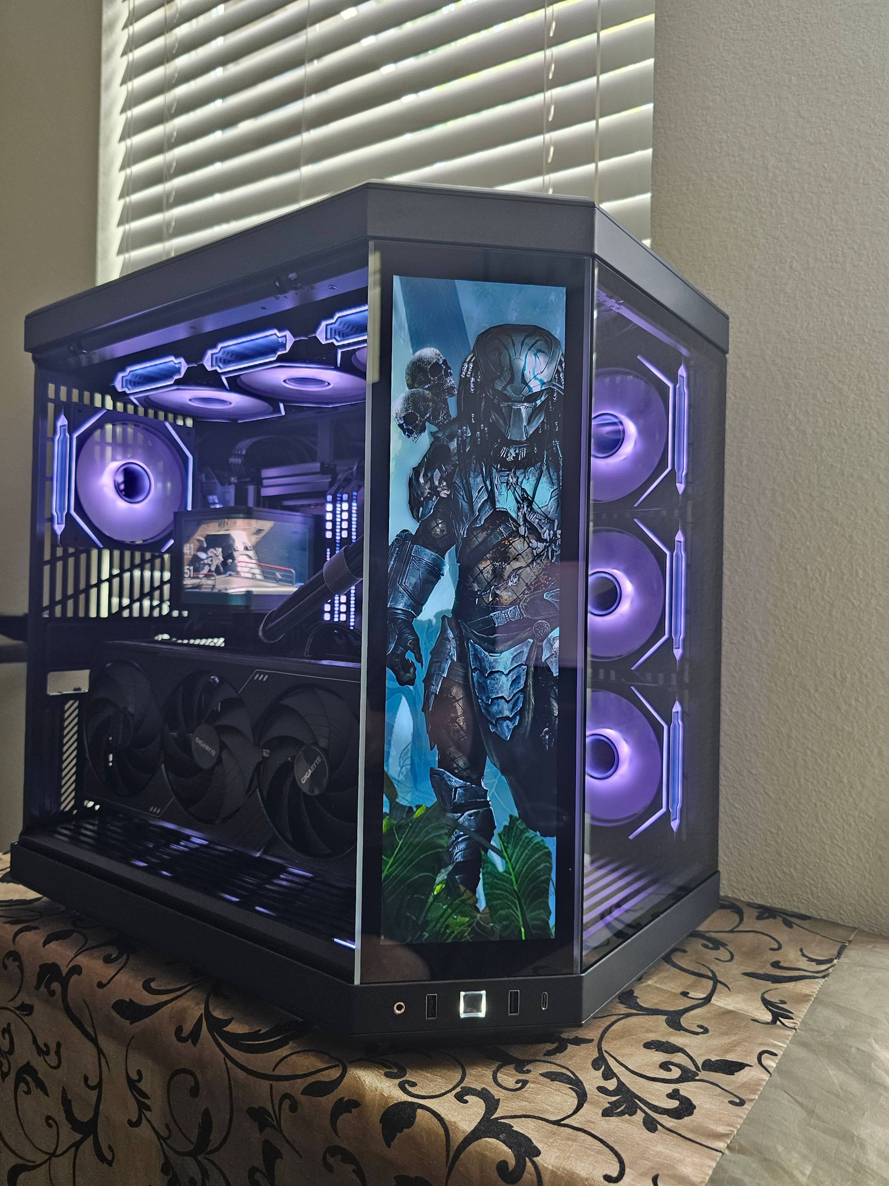 🖤 RTX 5090 • Ryzen 9 9950X3D • TRYX 360 AIO • 2TB • Hyte Y70 Touch