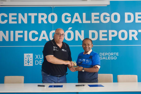 🌍🤝 Galicia e India únense polo futuro do bádminton!