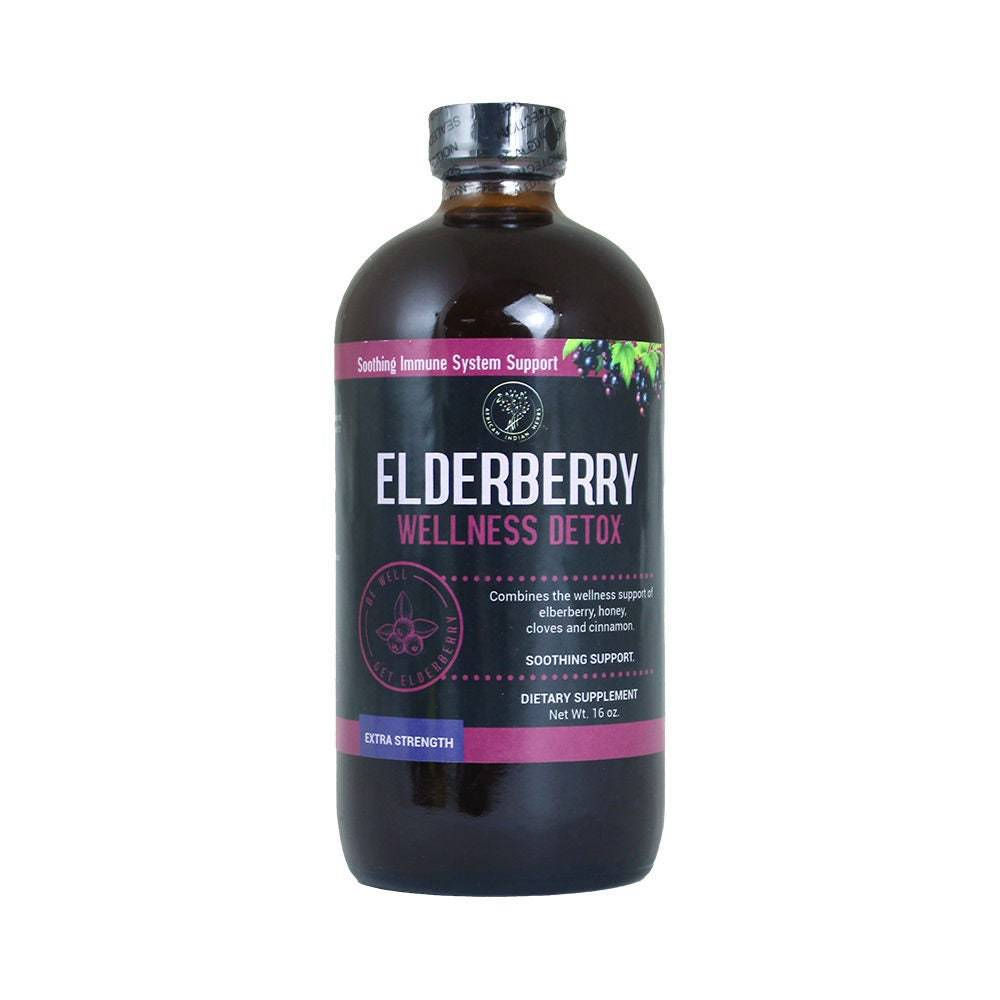 Elderberry Wellness Detox - Natural for Immune System and Body Detoxification