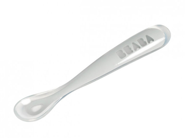 Thumbnail: BEABA Silicone Ergonomic Stage 1 Spoon  矽質第一階段軟匙羹