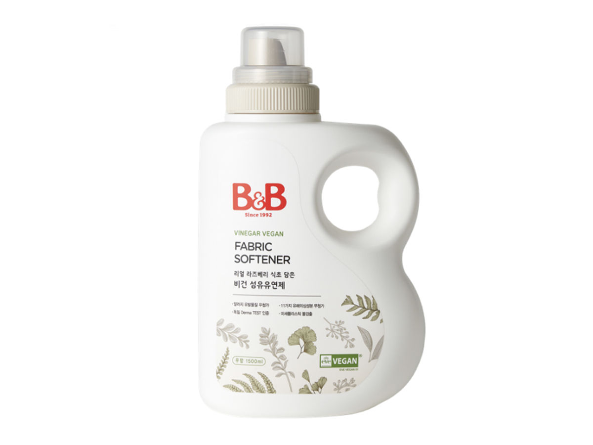 B&B Vegan Baby Fabric Softener  韓國嬰幼兒純素天然衣物柔順劑 1500ml