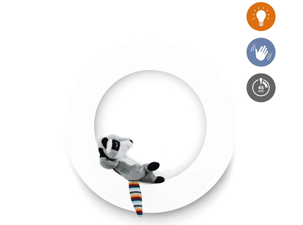 Thumbnail: ZAZU Wall light  圓形可轉色掛牆夜燈