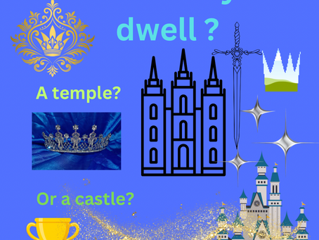 Where will you dwell? A temple or a castle? What is your answer? Do you think about the biggest house or doing what is legally and ethically right? This is a perplexing question . Feedback?