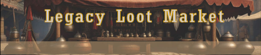 Legacy Loot Market Banner