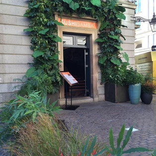 Planters and trellis framework for Sushi Samba, Covent Garden