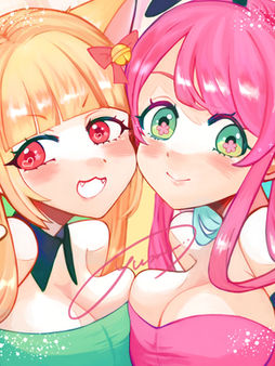 いちか＆ねこニャンユニT記念