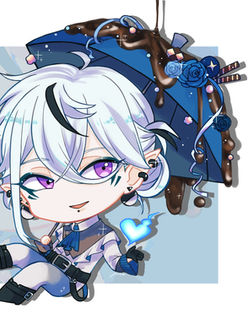 鬼束ハクさんSDイラスト