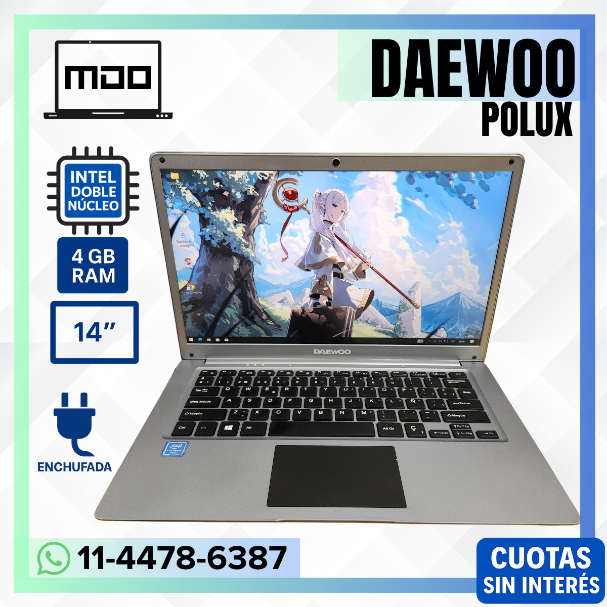 Notebook Daewoo POLUX