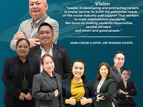 โอกาสงานเรือสําราญรอคอยคุณอยู่ - เรียนที่ Maru CHOT มั่นใจฝีมือ พร้อมร่วมผลักดันคุณสู่มืออาชีพ งานเรือสำราญมาตราฐานระดับสากล
