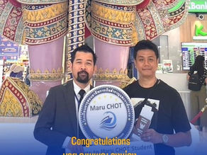 จากมารุโชติสู่เรือสำราญ: เรื่องราวความสำเร็จของณพพณ คงพ่วง (จอม) แรงบันดาลใจแห่งความมุ่งมั่น สู่งานบริการบนเรือสำราญหรู