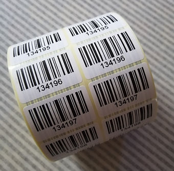 Etichetta Con Codice A Barre LTO 4 Per Nastro EDP, Modello 1700-004T, Aperta Ma Mai Usata