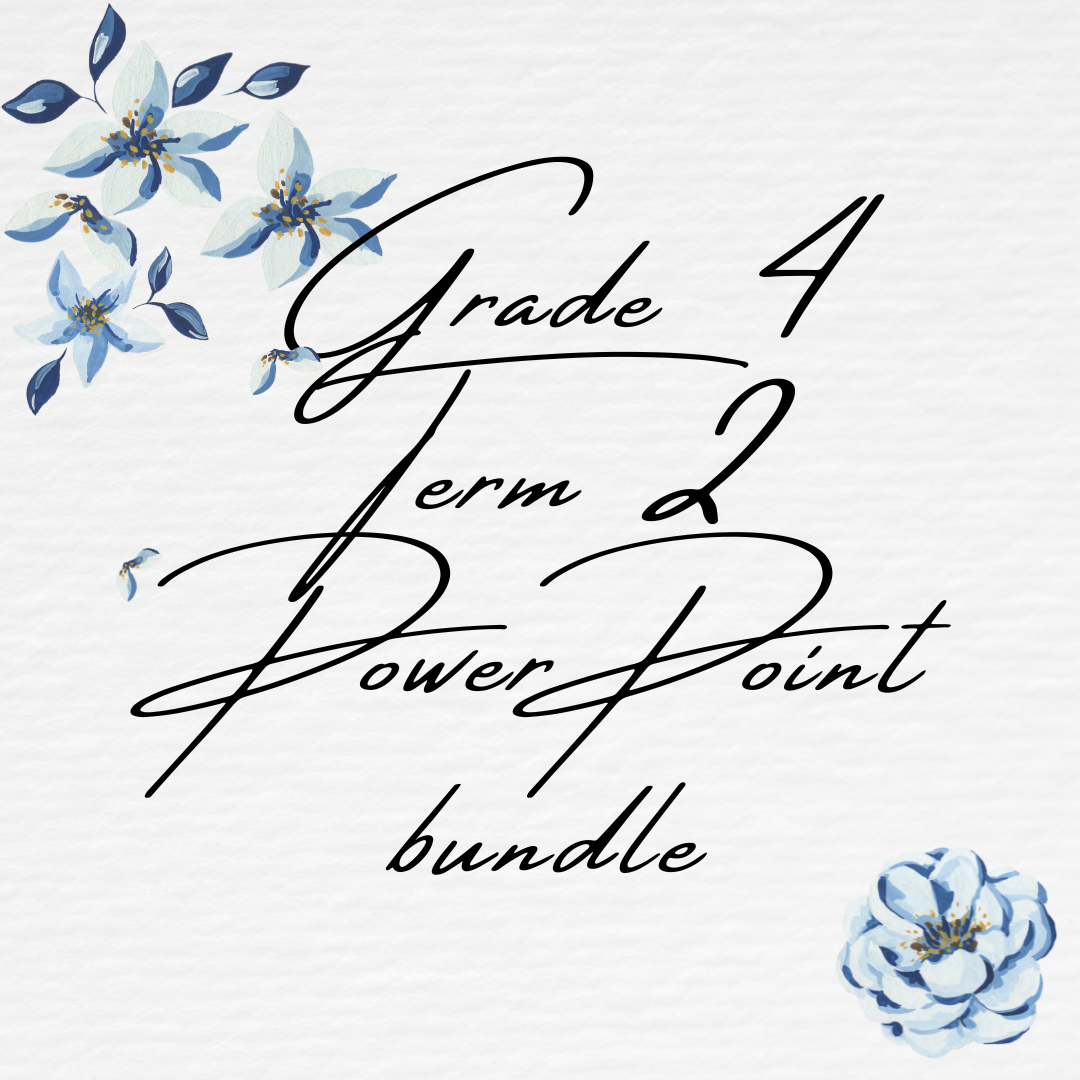Grade 4 Term 2 PowerPoint Bundle