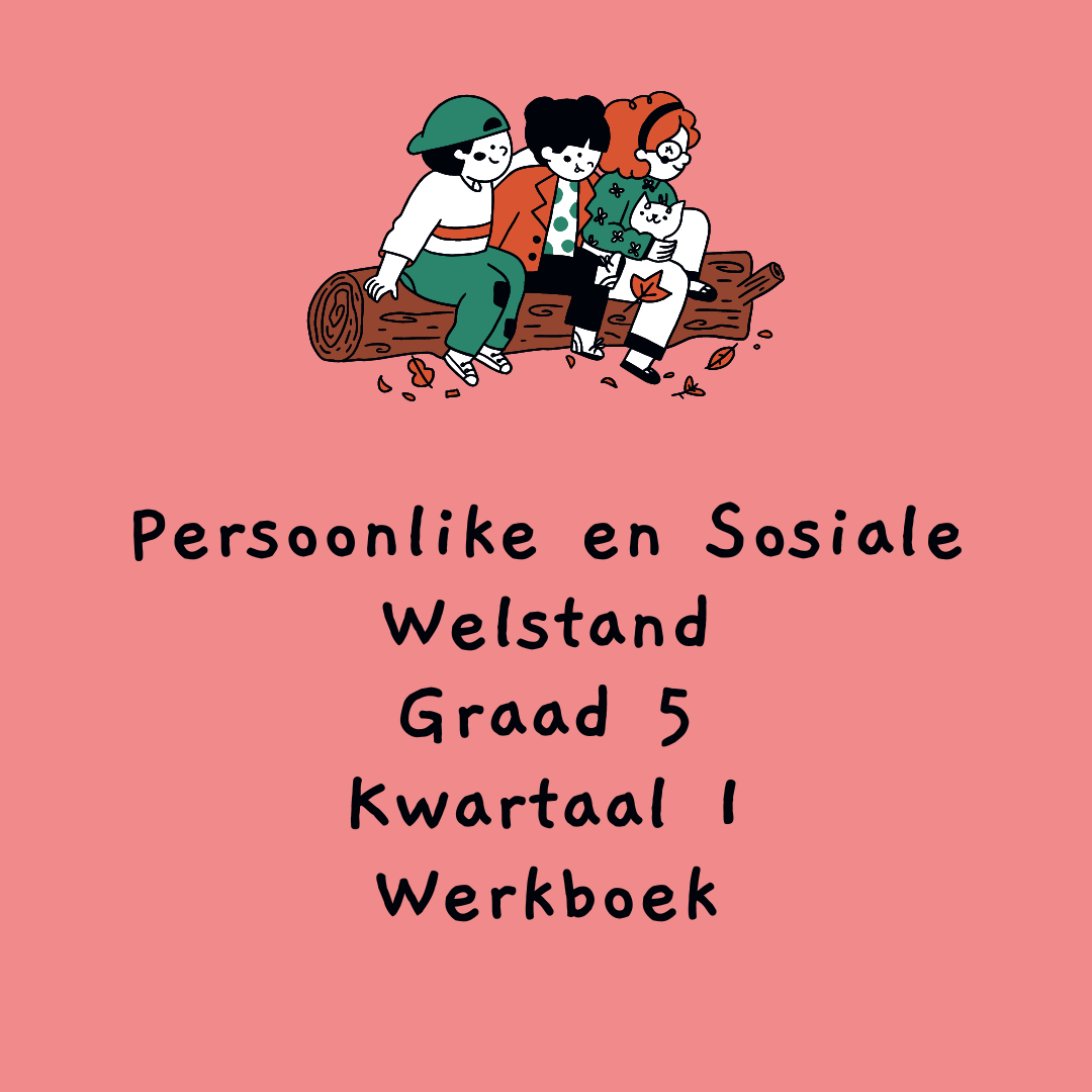 PSW graad 5 kwartaal 1 werkboek