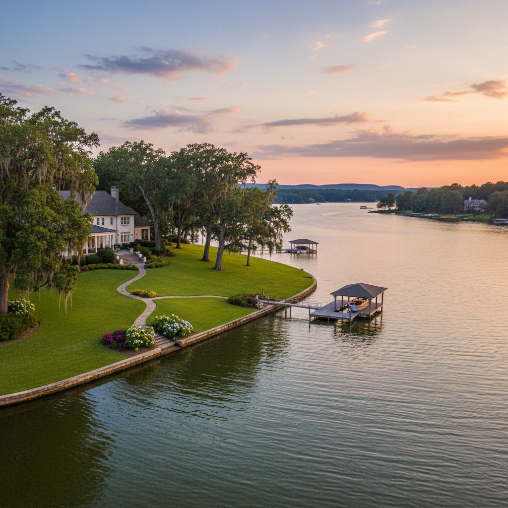 Lake Murray waterfront in Irmo SC