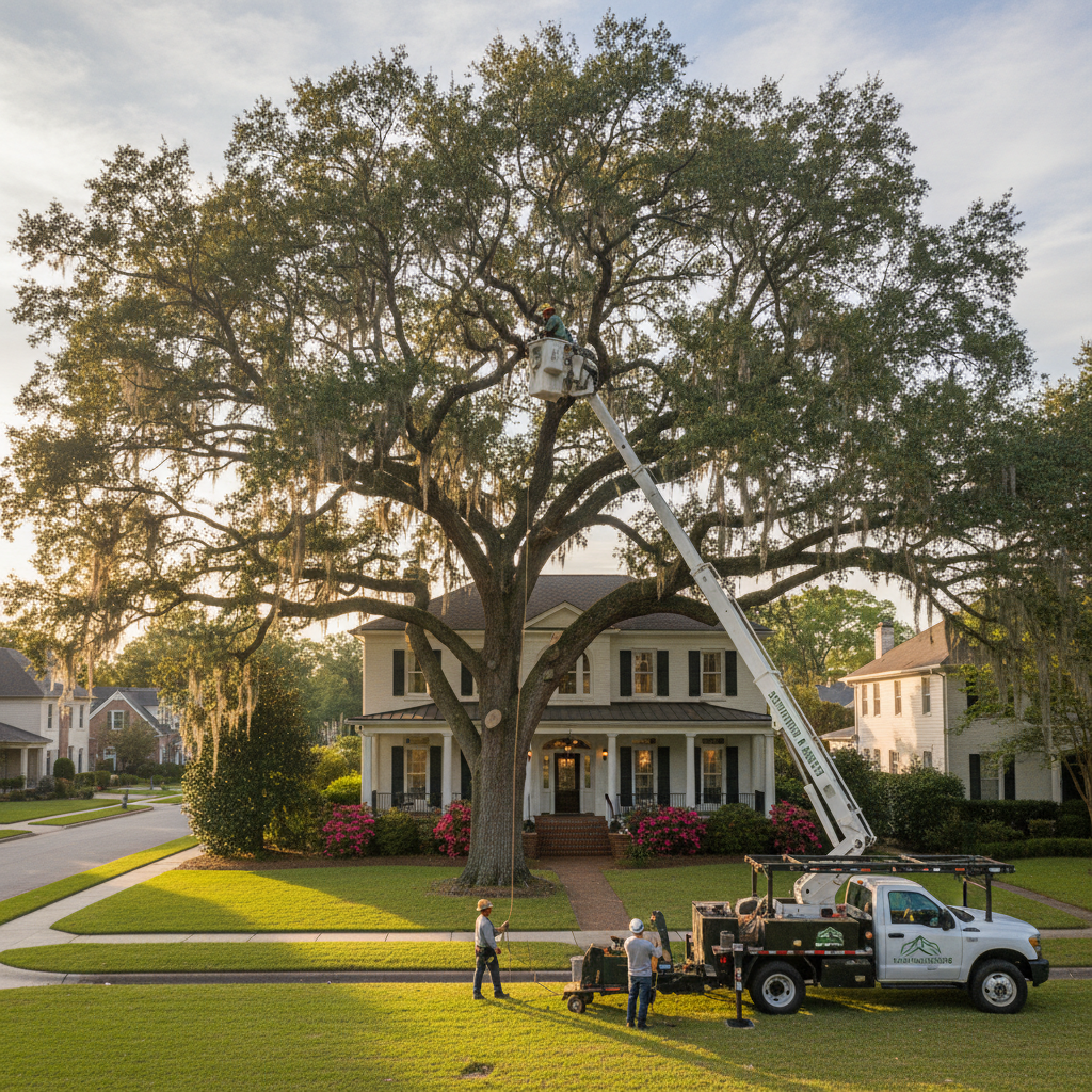 Professional tree work in West Columbia