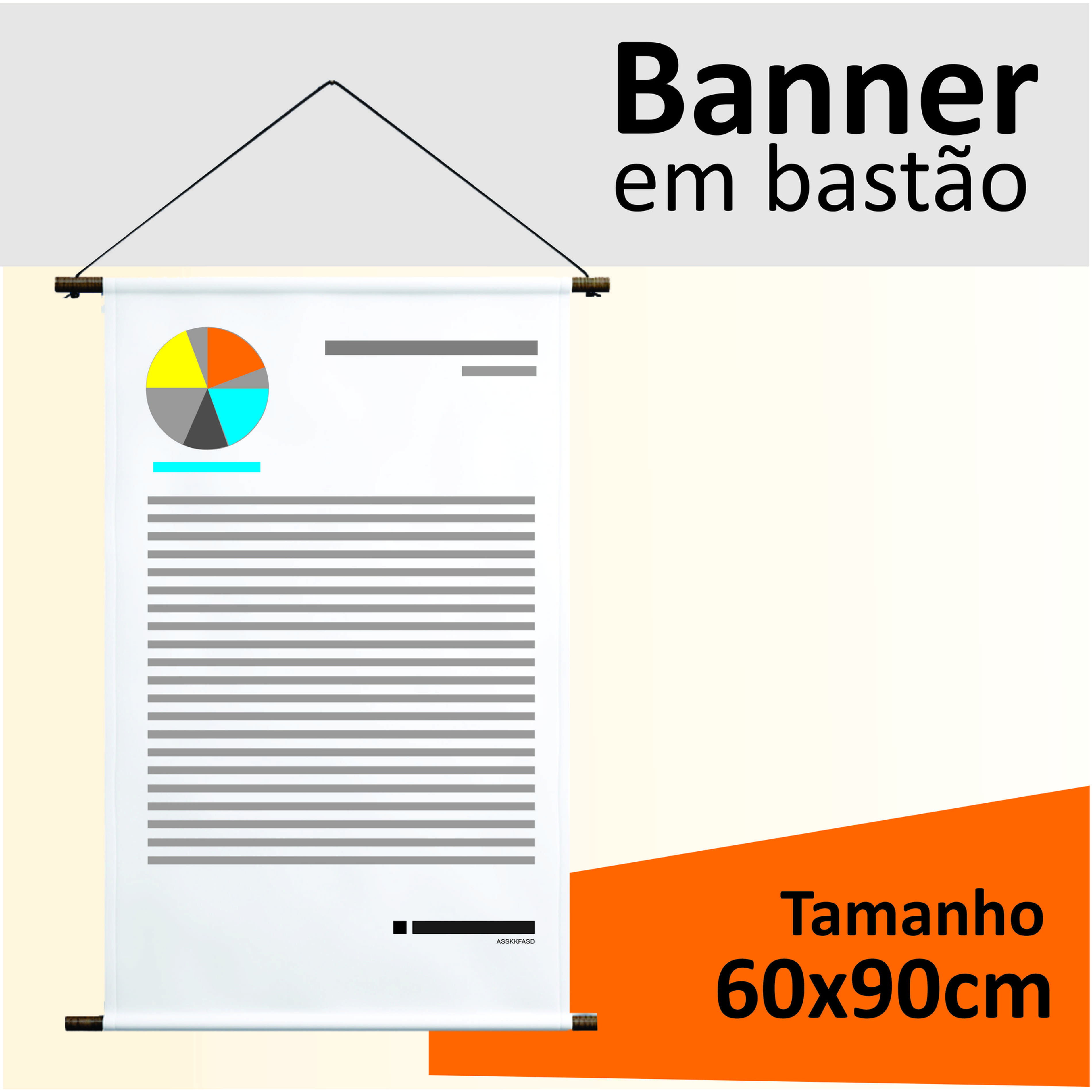 Banner em Lona 60x90cm
