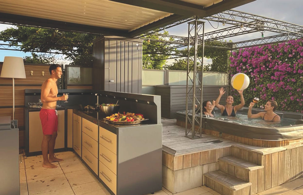 Küche GardenPIANO – 5 Module