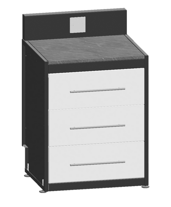 Module Desserte 67 - GardenPIANO - Mini crédence de 16 cm