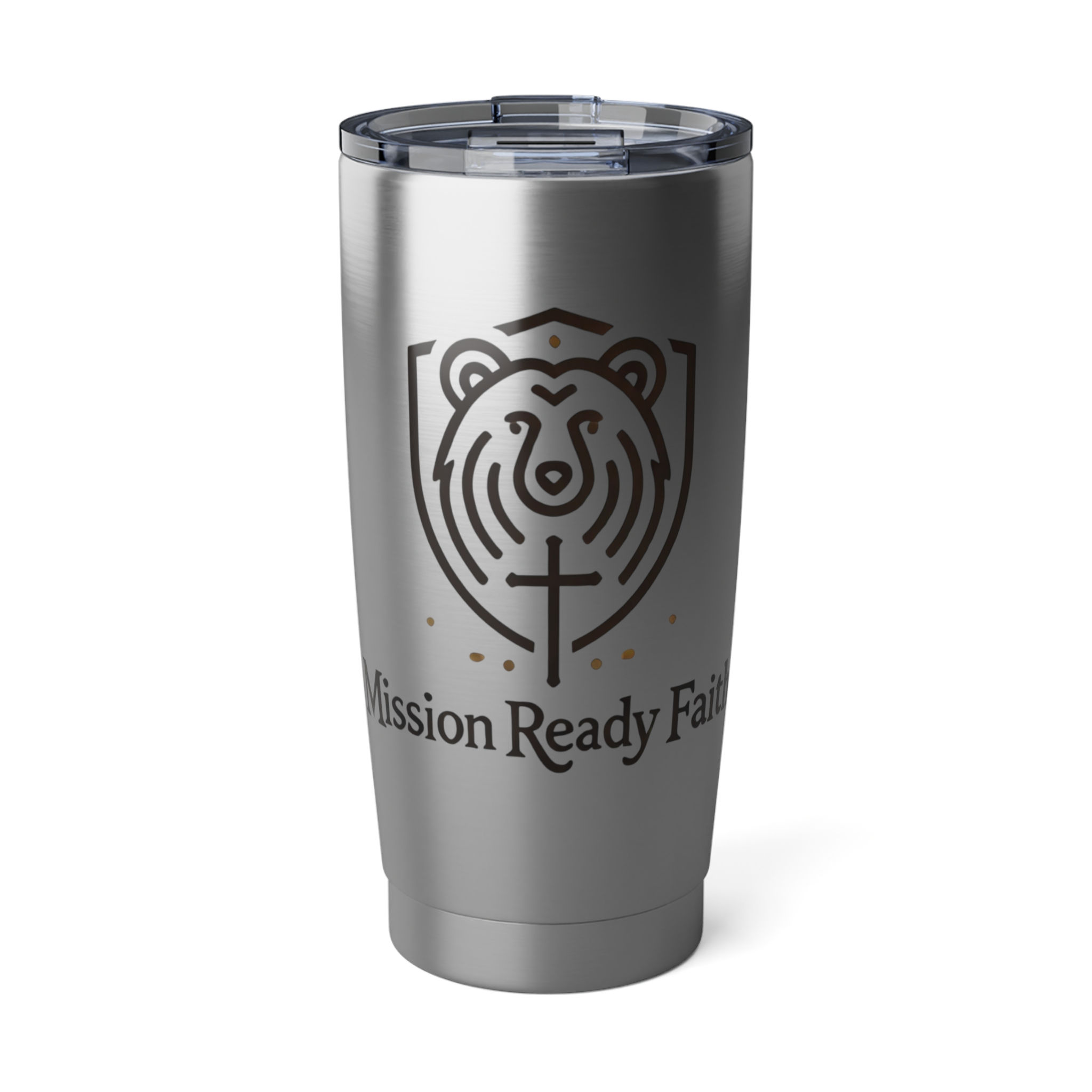 Mission Ready Faith 20oz Insulated Bear Tumbler