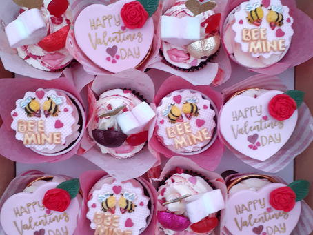 Valentine baking for The Coffee House, 13th February 2025