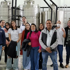 Acadêmicos do curso de Farmácia realizaram Visita Técnica à Vinícola