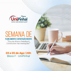 Semana de Planejamento e Capacitação Docente