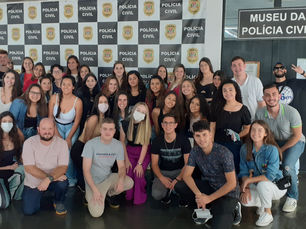 Alunos dos Cursos da Saúde - UniPinhal - visitam Museu de Anatomia Humana