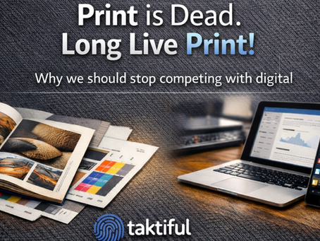 Print Is Dead. Long Live Print!