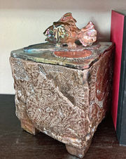 Silver Fish with Lid