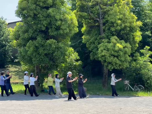 初めての屋外練習会