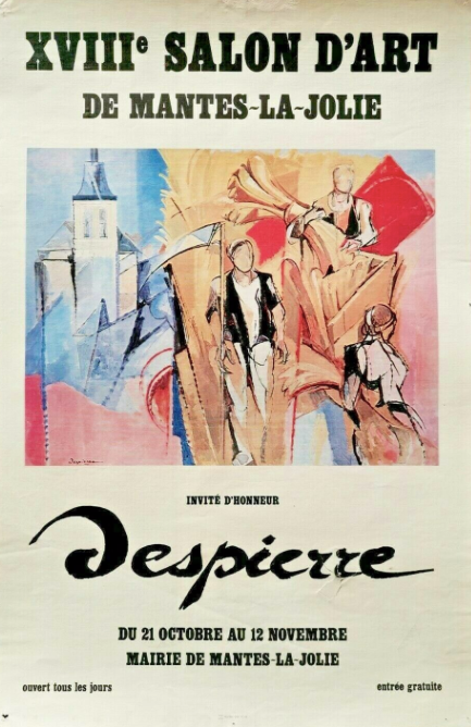 Exposition Despierre XVIIIème Salon d'Art de Mantes-la-Jolie