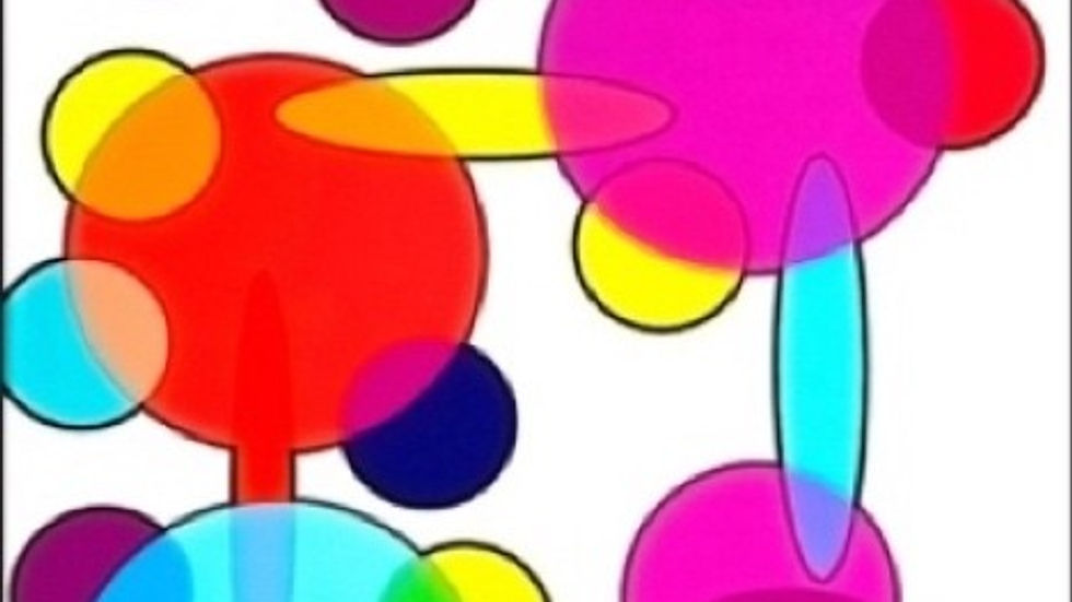Rossi Kelton 'Subtraction Circle One' (2021) Acrylic on canvas, https://www.rossikeltonfineartgallery.com/product-page/subtraction-circles-one-20-x-26-6-inches
