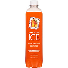 Ice Sparkling Peach Nectarine 17oz