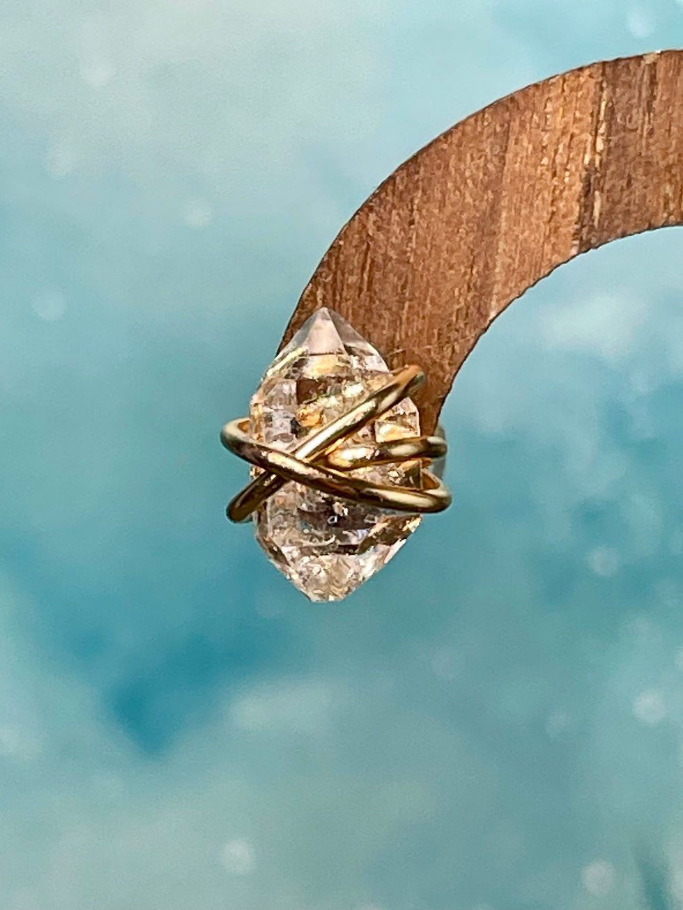 Thumbnail: Ariadne - Herkimer Diamond Studs