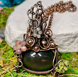 Cauldron Pendant in the Enchanted Forest